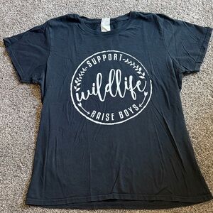 Black Graphic T-Shirt